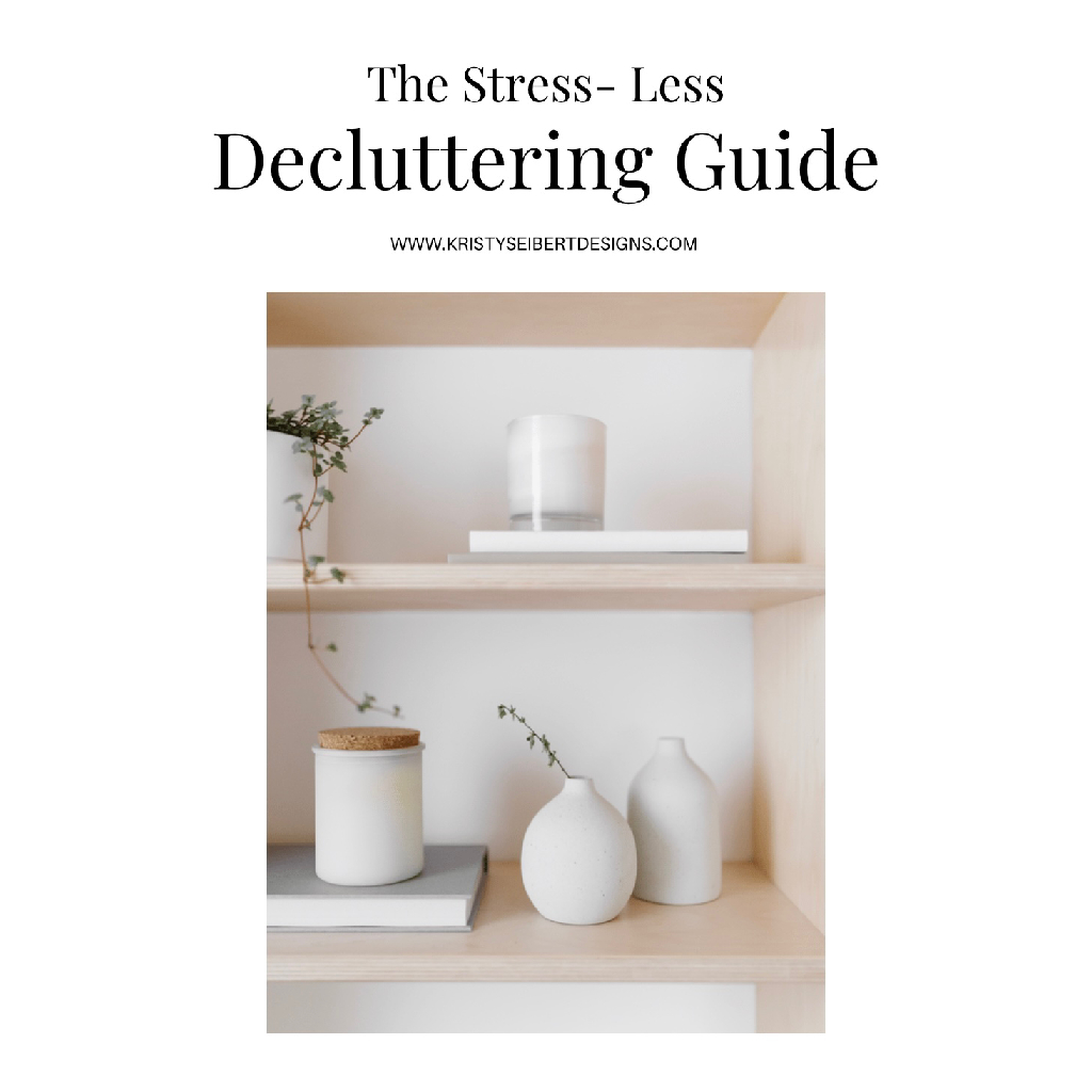 The Stress Less Decluttering Guide